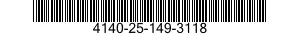 4140-25-149-3118 FAN,VENTILATING 4140251493118 251493118