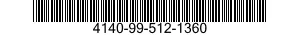 4140-99-512-1360 IMPELLER,FAN,CENTRIFUGAL 4140995121360 995121360
