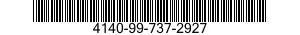4140-99-737-2927 FILTER,AIR,ELECTROSTATIC 4140997372927 997372927