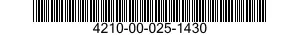 4210-00-025-1430  4210000251430 000251430