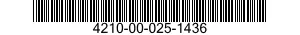 4210-00-025-1436  4210000251436 000251436