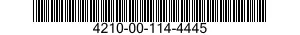 4210-00-114-4445 LEVER,RANGE SELECTOR,BUMPER TURRET 4210001144445 001144445