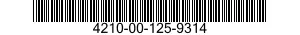 4210-00-125-9314  4210001259314 001259314