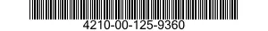 4210-00-125-9360  4210001259360 001259360