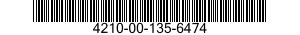 4210-00-135-6474  4210001356474 001356474