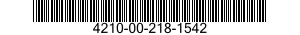 4210-00-218-1542  4210002181542 002181542
