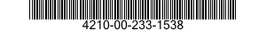 4210-00-233-1538 TRUCK,FIRE FIGHTING 4210002331538 002331538