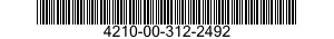 4210-00-312-2492  4210003122492 003122492