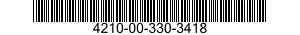 4210-00-330-3418  4210003303418 003303418