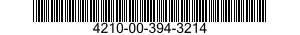 4210-00-394-3214  4210003943214 003943214