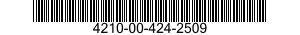 4210-00-424-2509  4210004242509 004242509