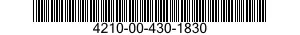 4210-00-430-1830  4210004301830 004301830