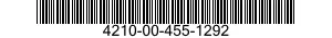 4210-00-455-1292  4210004551292 004551292