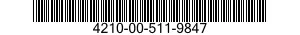 4210-00-511-9847  4210005119847 005119847