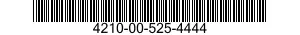 4210-00-525-4444  4210005254444 005254444