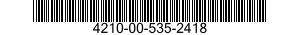 4210-00-535-2418  4210005352418 005352418