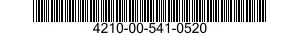 4210-00-541-0520  4210005410520 005410520