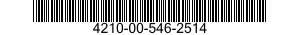 4210-00-546-2514  4210005462514 005462514