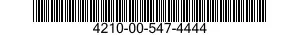 4210-00-547-4444  4210005474444 005474444