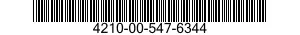 4210-00-547-6344  4210005476344 005476344