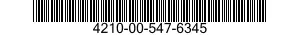 4210-00-547-6345  4210005476345 005476345