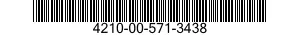 4210-00-571-3438  4210005713438 005713438