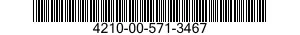 4210-00-571-3467  4210005713467 005713467