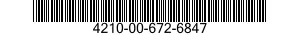 4210-00-672-6847  4210006726847 006726847