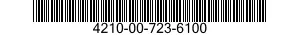 4210-00-723-6100  4210007236100 007236100
