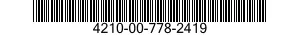 4210-00-778-2419  4210007782419 007782419