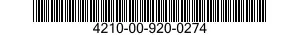 4210-00-920-0274  4210009200274 009200274