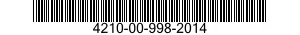 4210-00-998-2014  4210009982014 009982014