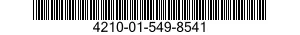 4210-01-549-8541 EXTINGUISHER,FIRE 4210015498541 015498541