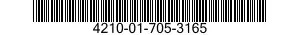 4210-01-705-3165 MOUNTING STANCHION,FIRE MONITOR 4210017053165 017053165