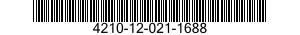 4210-12-021-1688 NUT,PLAIN,SLOTTED,HEXAGON 4210120211688 120211688