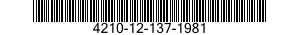 4210-12-137-1981  4210121371981 121371981