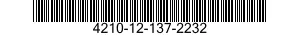 4210-12-137-2232  4210121372232 121372232
