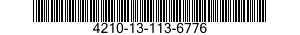 4210-13-113-6776 HAT 4210131136776 131136776