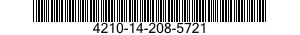 4210-14-208-5721  4210142085721 142085721