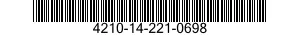 4210-14-221-0698  4210142210698 142210698