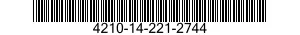 4210-14-221-2744  4210142212744 142212744