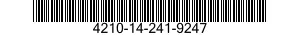4210-14-241-9247  4210142419247 142419247