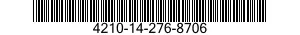 4210-14-276-8706  4210142768706 142768706