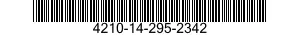 4210-14-295-2342  4210142952342 142952342