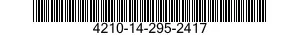 4210-14-295-2417  4210142952417 142952417