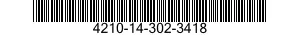 4210-14-302-3418  4210143023418 143023418