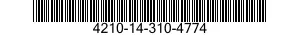 4210-14-310-4774  4210143104774 143104774
