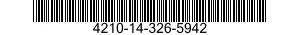 4210-14-326-5942 HOSE ASSEMBLY,NONMETALLIC,FIRE FIGHTING 4210143265942 143265942