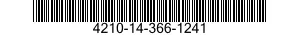 4210-14-366-1241  4210143661241 143661241