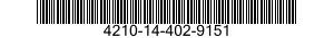 4210-14-402-9151 HOSE ASSEMBLY,METALLIC 4210144029151 144029151